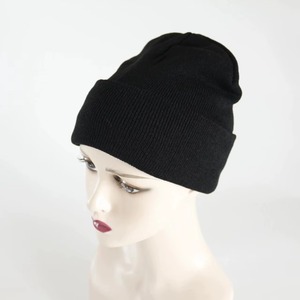 Multicolor High Quality <b>Plain</b> Winter Beanie <b>Caps</b> Custom Embroidery Logo Knitted Sports Beanie <b>Cap</b> for Men Women Reasonable Price - Product Image 1