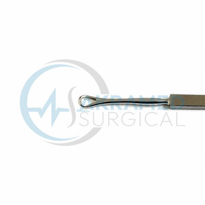 Curette auriculaire vétérinaire en acier inoxydable pour animaux, nettoyeur d'oreilles, extracteur de cérumen, instrument ORL pour chiens et chats, certifié CE ISO - Product Image 5