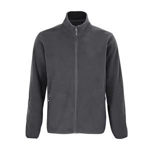 Chaqueta Polar Personalizada para Hombre, Color Sólido, Cierre Completo, Cuello Alto, Resistente al Viento, Abrigo de Invierno, Fabricante OEM, Proveedor ODM - Product Image 1