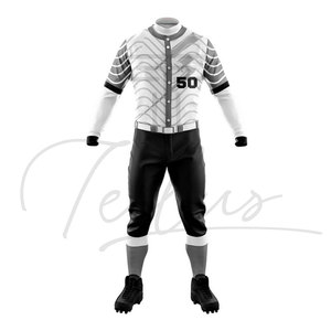 2026 Baseball <b>Uniform</b> New Arrival High Quality <b>Custom</b> Made Baseball & <b>Softball</b> Wear 100% Polyester Baseball <b>Uniform</b> Trending - Product Image 3