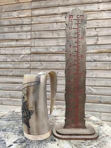 Mug en corne naturelle artisanal, style animal exquis, poli pour une expérience de plaisir supérieure - Product Image 2