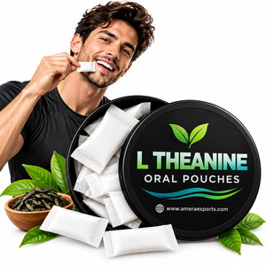 L-Théanine en Poudre Instantanée Sachets Dissolvables Complément Alimentaire Personnalisé Marque Privée Adulte Végétalien Sommeil Femmes Enceintes - Product Image 1