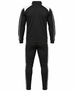 Ensemble de survêtement sportif en molleton noir pour homme Exoro, personnalisable, respirant, tenue de jogging, vêtements d'hiver - Product Image 6