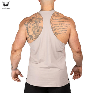 Comfortable Muscle Fit High Performance Breathable Ultra-Lightweight Gym Soft Stretch Training Wear Fitness Singlets For Adult - Product Image 2