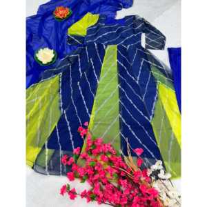 Designer Traditional Muslim <b>Clothing</b> & <b>Accessories</b> Elegant Party Wear Anarkali Gown with Pent and Dupatta - Product Image 5