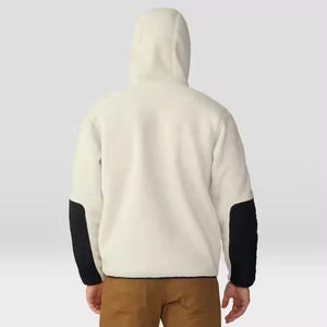 Meilleur Hoodie Tendance pour Homme en Polyester/Coton Uni Respirant, Style Urbain, Vêtement de Sport avec Logo Imprimé, Manches Longues en Sherpa - Product Image 5