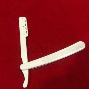 Custom Logo Clear Handle Barber Straight Razor Stainless Steel Shaving Razor <b>Men</b> Manual Shaver Folding Cutthroat Razor Single - Product Image 5