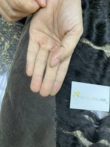 Haute qualité HD dentelle frontale vague naturelle cheveux vierges non transformés cheveux noirs pour femmes du Vietnam couleur naturelle - Product Image 5