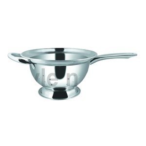 <b>Colander</b> Stainless Steel <b>Colander</b> and <b>Strainers</b> Stainless Steel Basket Flat <b>Strainer</b> Lip <b>Colander</b> With Long Handle With Handles - Product Image 1