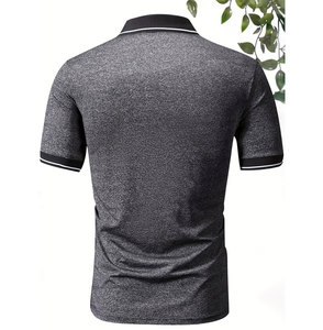 เสื้อยืดผู้ชายไซส์ใหญ่ แห้งเร็ว พิมพ์โลโก้ ผ้าฝ้าย พร้อมโลโก้ OEM แบบสั่งทำพิเศษ ทรงเข้ารูป ระบายอากาศดี แขนสั้น - Product Image 3