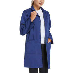 เสื้อกาวน์แพทย์ปลอดภัยสำหรับผู้ชาย ไซส์ใหญ่ น้ำหนักเบา ชุดยูนิฟอร์มโรงพยาบาล พร้อมคุณสมบัติตรวจจับเข็ม มีตัวเลือกโลโก้แบบกำหนดเอง - Product Image 3