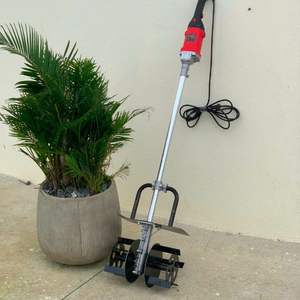 Mezcladora de Mortero Eléctrica Súper Rápida de 3850W, Mezcladora de Cemento Manual de 6 Velocidades Ajustables, Herramienta Eléctrica de 220V y 1000 rpm con Paleta de 1.4m - Product Image 6