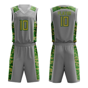 Nouvelle tenue de sport personnalisée de haute qualité, dernier design, uniforme de basketball avec votre propre logo imprimé, maillot de basketball - Product Image 1