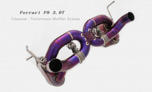Ferrar-i F8 3.9T V8 Twin-Turbo Titanium Valvetronic Exhaust Direct Fit - Product Image 3