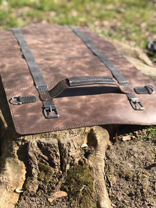 Étui à couteaux en cuir véritable de qualité supérieure, sac de rangement pour couteaux de chef, organiseur professionnel d'outils culinaires, protection anti-odeurs - Product Image 3