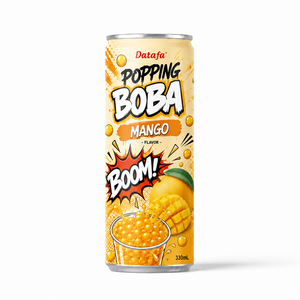 Popping Boba Pearls with Real Mango Fruit Juice | Burst Juice Boba | OEM Private Label Manufacturer - Product Image 1