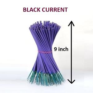Bâtons d'encens naturels noirs actuels Fourniture en gros au meilleur prix bâtonnets de bambou pour bâton d'encens (violet) - Product Image 1