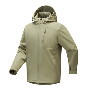 Casual Winter Wear High Street Style <b>Men</b> Softshell <b>Jacket</b> Collar Hooded <b>Lightweight</b> Mountain windbreaker <b>jackets</b> for <b>men</b> s wear - Product Image 1