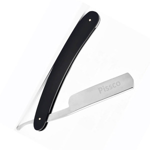 มีดโกนเหล็กกล้าไร้สนิมแบบพับได้ ใบมีดตรง สำหรับช่างตัดผม - Product Image 5