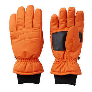 Gants de ski d'hiver imperméables en cuir avec fermeture à cordon, résistants au froid, pour snowboard, avec logo personnalisé - Product Image 2