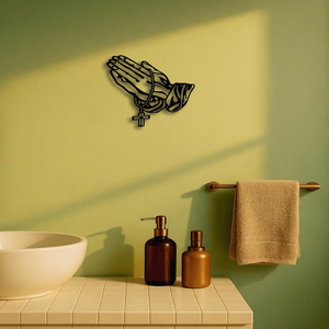 CIFbuy Cruz de Pared Gótica de Hierro Negro, Decoración de Pared en Tendencia en TikTok, Servicio de Recogida - Product Image 4