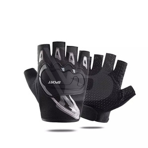 Gants de cyclisme unisexes pour vélos, motos et VTT - Design demi-doigts écologique et sûr, en polyester de haute qualité - Product Image 4