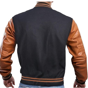 Good Looking Letterman Baseball Varsity <b>Jacket</b> Men Full <b>White</b> Canvas <b>Waterproof</b> Reversible High Street Style - Product Image 5