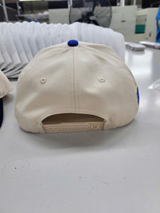 ผลิตในโรงงานเวียดนาม, หมวกเบสบอลผ้าฝ้ายสองสีแบบ 5 แผงปักโลโก้ปรับได้, แฟชั่นสปอร์ตสำหรับวัยรุ่นใส่ได้ทุกวัน - Product Image 3