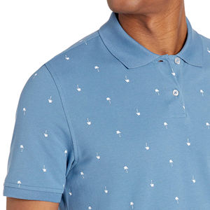 Dernière conception, polos pour hommes de haute qualité, respirants, décontractés, avec logo personnalisé, confortables, coupe décontractée et côtelée, ajustement musculaire aux poignets - Product Image 4