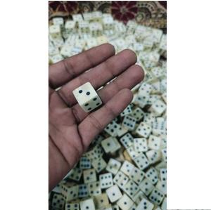 Dados de Hueso y Cuerno para Juegos, Dados de Seis Caras de Hueso de Búfalo y Camello - Product Image 2