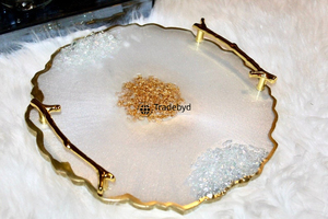 Bandeja y Plato Decorativos de Resina Moderna Hechos a Mano de Primera Calidad para el Hogar Tradebyd - Product Image 2