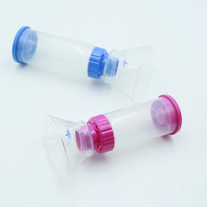 <span class=keywords><strong>Chambre</strong></span> d'asthme Entretoise d'aérosol pédiatrique MDI Entretoise Inhalateur pour enfants - Product Image 6