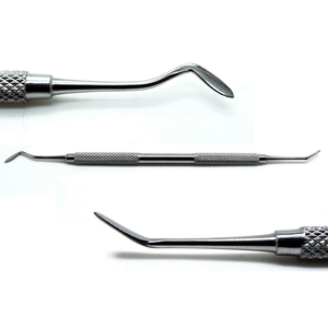 เครื่องมือแกะสลักฟันฮอลเลนแบ็ค พรีเมียม ดีเทนทัล ทำจากสแตนเลสสตีล ใช้ซ้ำได้ ฆ่าเชื้อได้ สำหรับอัลมาลกัมและวัสดุคอมโพสิต - Product Image 1