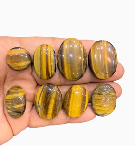 Piedras Preciosas de Ojo de Tigre Naturales de Calidad, Formas Mixtas, Hechas a Mano, Piedras Sueltas, Certificadas por Terceros, Origen Mato Grosso, para Joyería - Product Image 1
