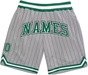 Pantalones Cortos de Baloncesto para Hombre, MOQ Bajo, Económicos, de Alta Calidad, con Logotipo Bordado, de Malla de Poliéster, de Secado Rápido, para Club - Product Image 3