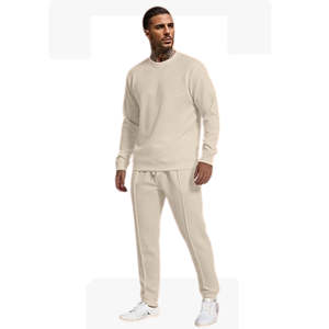 Conjunto Deportivo Casual de Invierno para Hombre, Diseño Personalizado al por Mayor, 100% Algodón, Forro Polar Transpirable, Sudadera con Capucha - Product Image 4