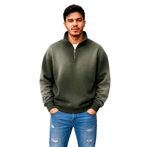 Fabricante de Ropa Urbana Personalizada para Hombre: Sudadera con Cierre de Cremallera, Bordado en el Pecho, Venta al por Mayor, Marca Privada, OEM, Proveedor de Ropa - Product Image 6
