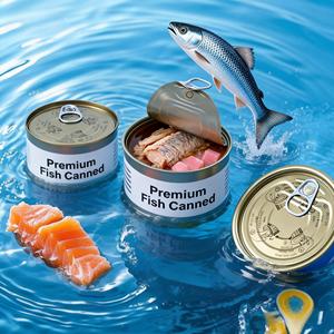 Prix d'usine en gros – Lot <span class=keywords><strong>de</strong></span> 2 boîtes métalliques en fer blanc <span class=keywords><strong>de</strong></span> qualité alimentaire pour sauces, <span class=keywords><strong>caviar</strong></span>, fruits <span class=keywords><strong>de</strong></span> mer, viande - Product Image 2