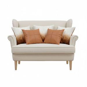 Ensemble de 5 housses de coussin modernes en terre cuite texturée SOGA Luxury, dégradé de fausse fourrure, pour la décoration de la maison, coussins de siège et oreillers - Product Image 1
