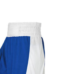 Conjunto de entrenamiento de boxeo azul y blanco de alta calidad, camiseta sin mangas con pantalones cortos, poliéster transpirable, ropa deportiva para todas las estaciones, conjunto de boxeo - Product Image 6