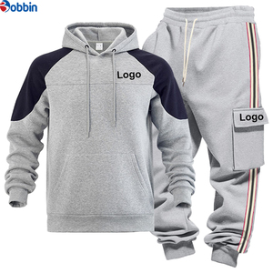 Nuevo Conjunto Deportivo para Hombre, Cómodo, con Capucha, Estilo Cargo, de Poliéster y Algodón, Casual, de Manga Larga, Color Sólido, con Cordón Ajustable - Product Image 6