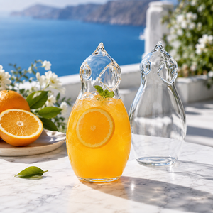 Verres à cocktail transparents en borosilicate faits à la main de 320 ml, sans plomb, coupe Martini, verres à margarita, verrerie de bar réutilisable en gros - Product Image 1