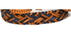 Ceinture en cuir véritable de haute qualité, ceinture en cuir tressée pour homme, ceinture en cuir véritable avec boucle à ardillon - Product Image 4