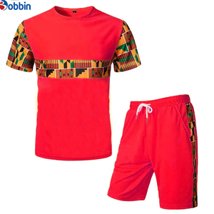 Conjunto Deportivo Informal Cómodo con Logotipo Personalizado, Conjunto de Pantalones Cortos para Hombre, Multicolor, 2 Piezas, Traje Deportivo para Verano y Otoño - Product Image 4