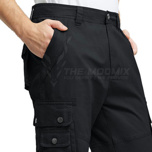 <b>Cargo</b> <b>Work</b> Pants Outdoor Black Dust Proof Pockets Comfortable Fit Uniform Type Workwear For Sale - Product Image 3