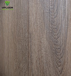 Suelo SPC Premium VFLOOR, Color Roble Gris Cálido, Vinilo Impermeable en Losetas, Sistema de Clic 5G, Ranura en V, Resistente a los Arañazos, Grado Comercial Profesional - Product Image 3