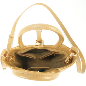 Custom OEM Design Logo Women's High Quality Fashion Brand Handbag Genuine Leather <b>Hand</b> Woven Bucket Bag from Bag Manufacturer - Product Image 6