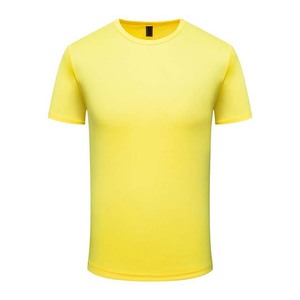 Custom Clothing Private Label Breathable Quick Dry Fitness Workout <b>Men</b> Regular Fit O-Neck <b>Short</b> Sleeve Gym Shirts 100% Cotton - Product Image 1