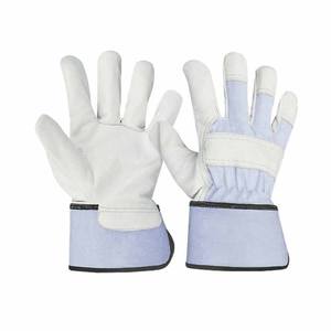 Gants de travail en cuir de mouton robustes pour la sécurité industrielle, résistants à la chaleur et aux étincelles, pour la construction et les travaux domestiques - Product Image 3