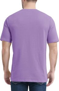 Custom Summer Heavyweight 100% Cotton Men's Short Sleeve <b>T</b>-<b>Shirt</b> Loose O-Neck Solid Printed <b>White</b> <b>T</b>-<b>Shirt</b> High Quality - Product Image 2